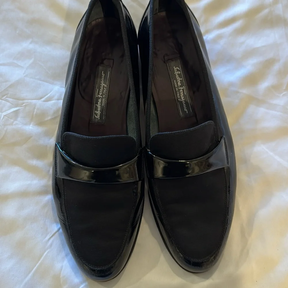 Salvatore Ferragamo Men’s Dress Shoes 10 1/2 - Picture 1 of 6